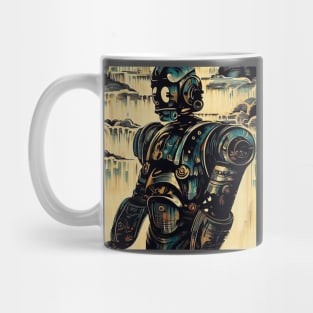 Hokusai Automaton Mug